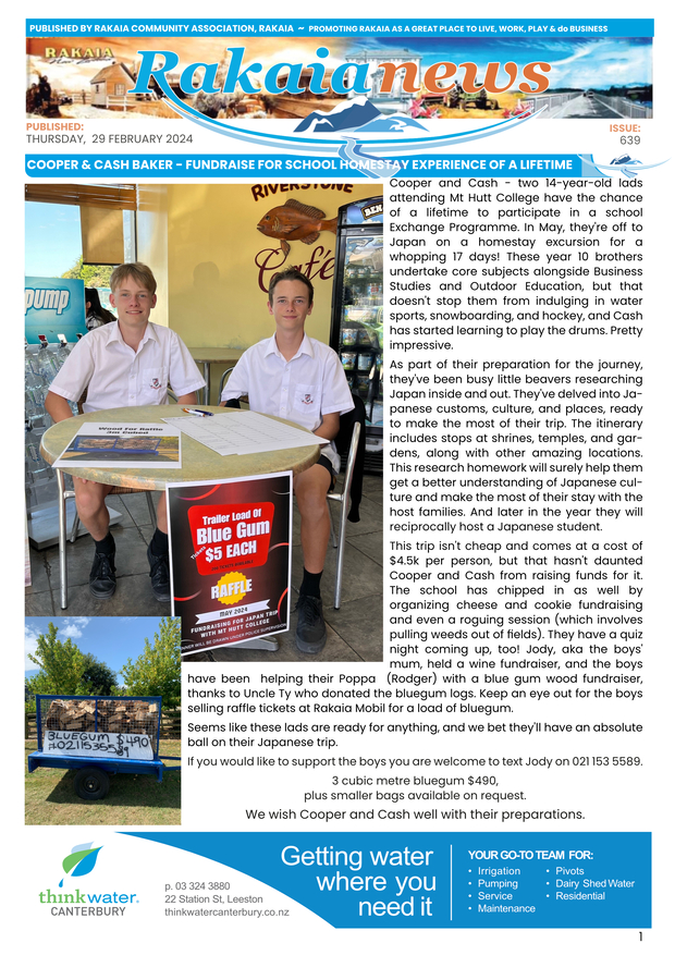 ANZAC & Sports Insert