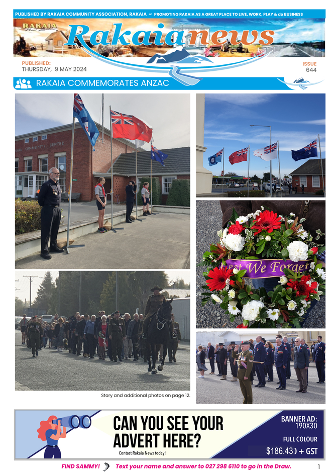 ANZAC & Sports Insert