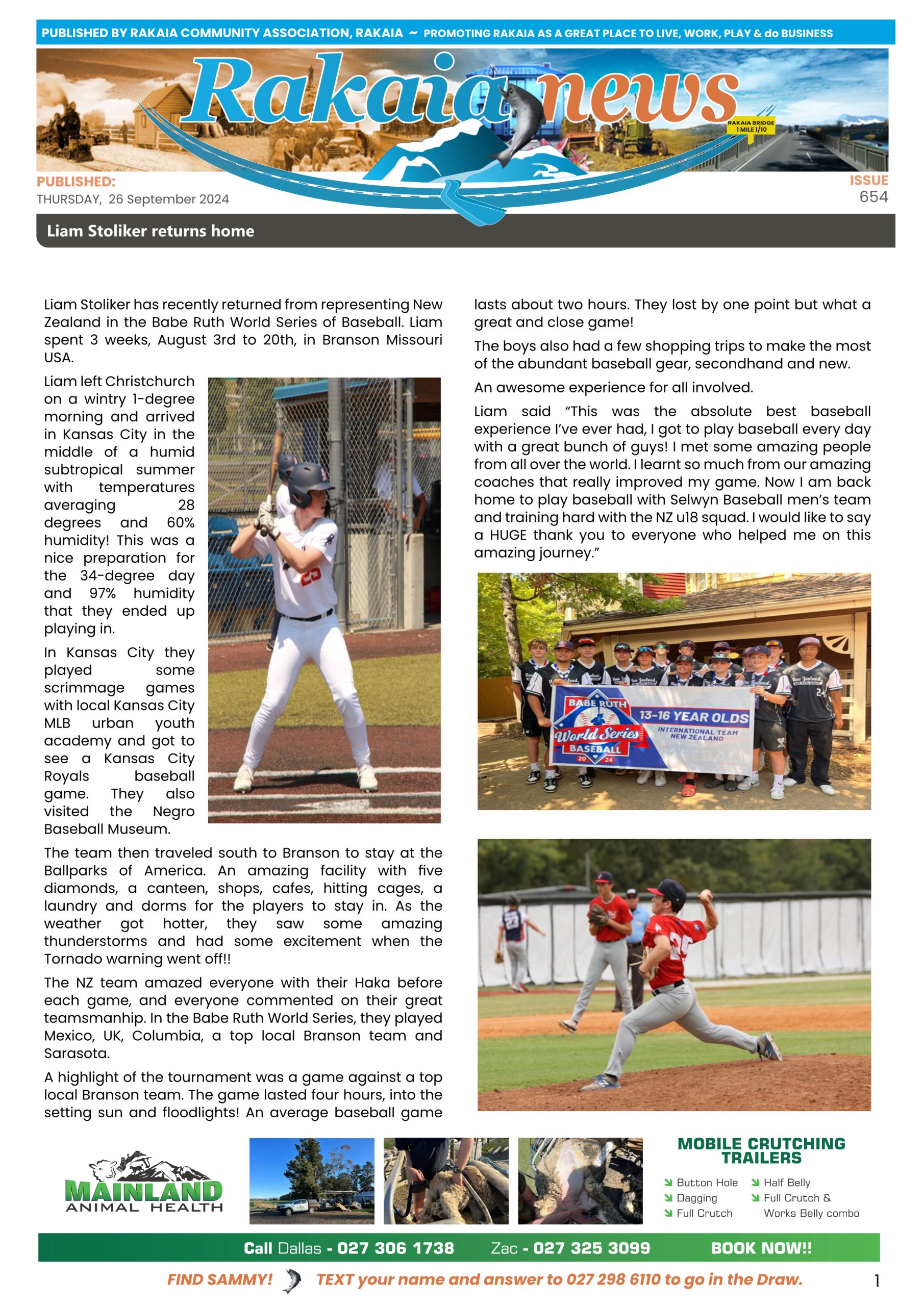 ANZAC & Sports Insert