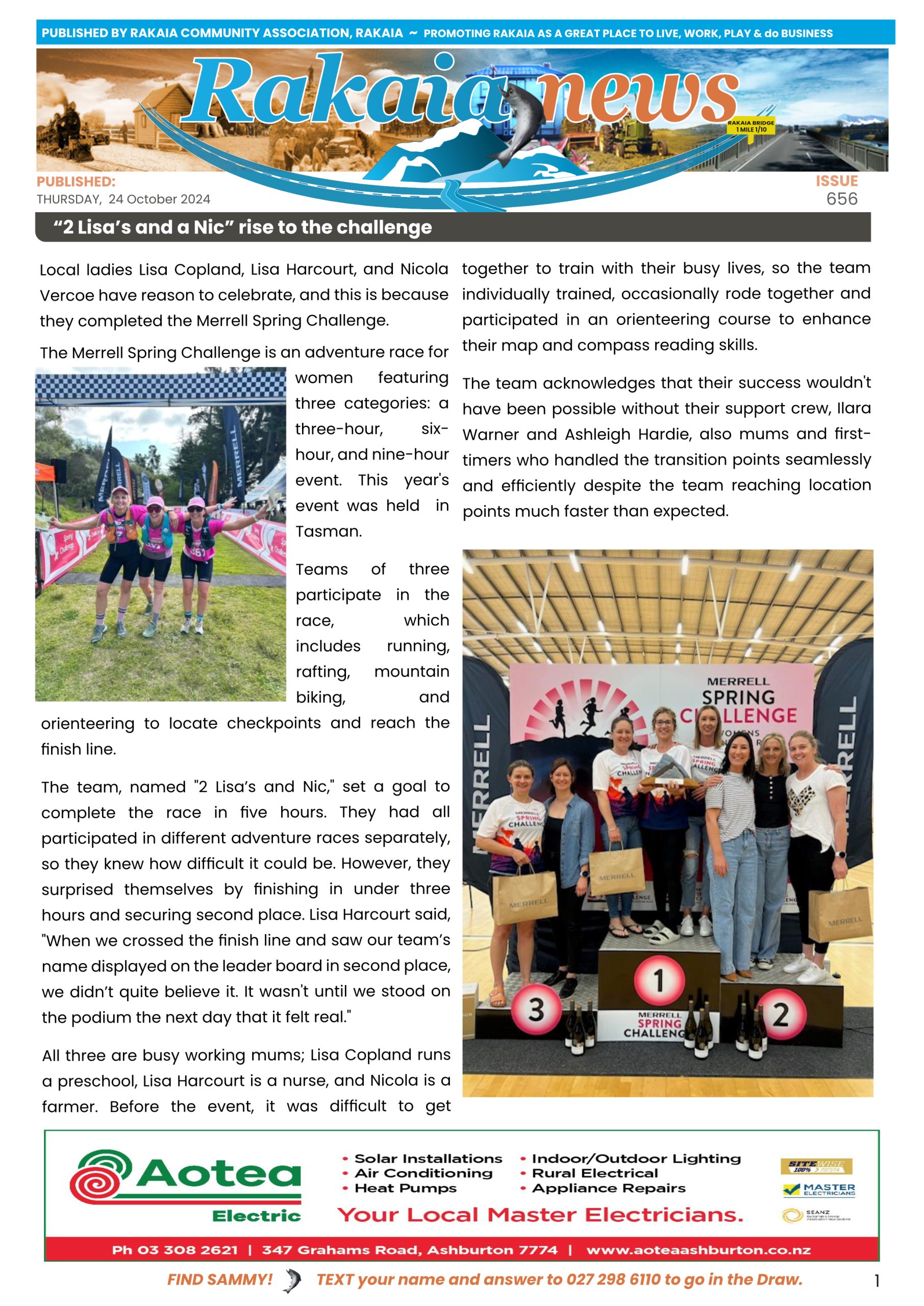 ANZAC & Sports Insert