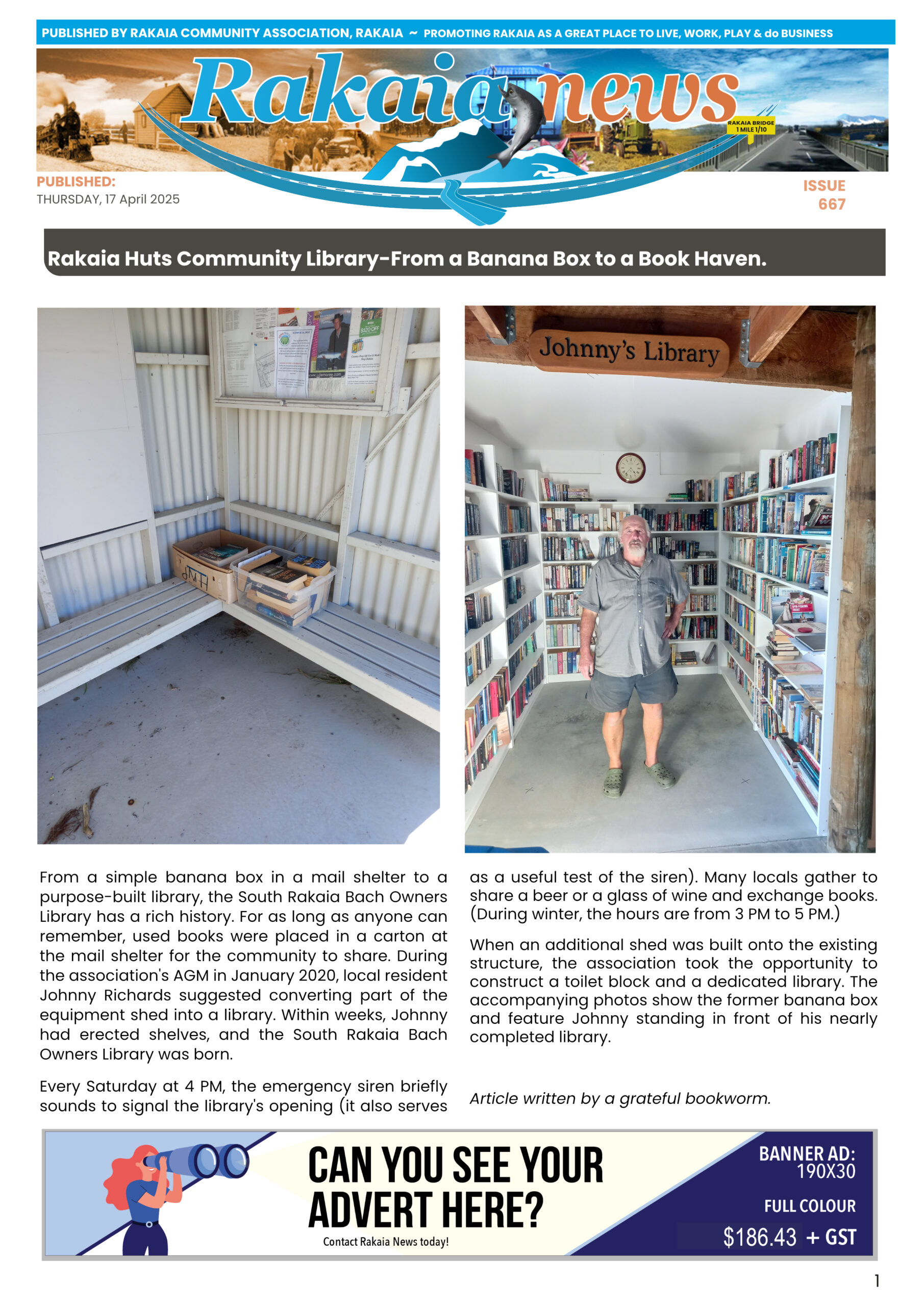 ANZAC & Sports Insert